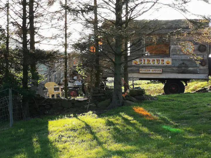 2 X Double Bed Glamping Wagon In Dalby Forest Скарборо Экстерьер фото